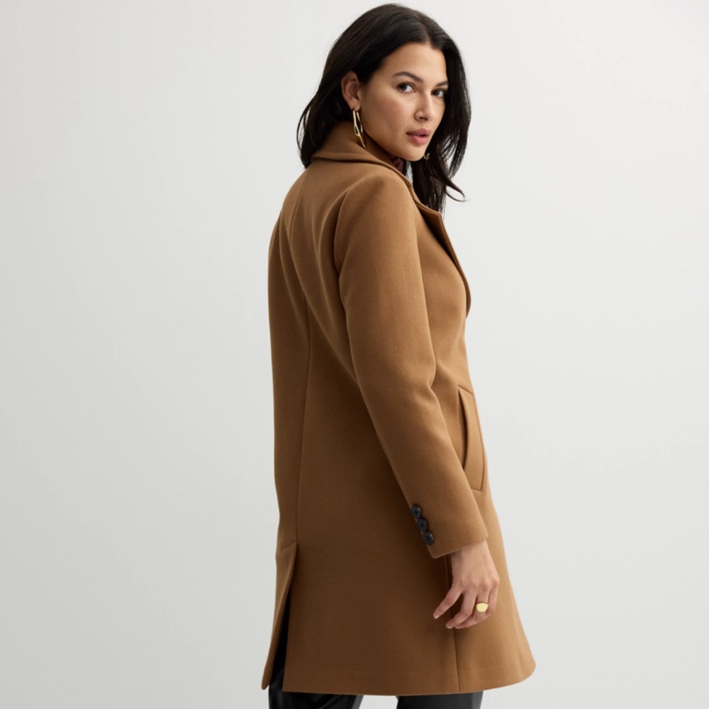NWT Women’s Nine West Camel Trench Coat - Picture 2 of 14